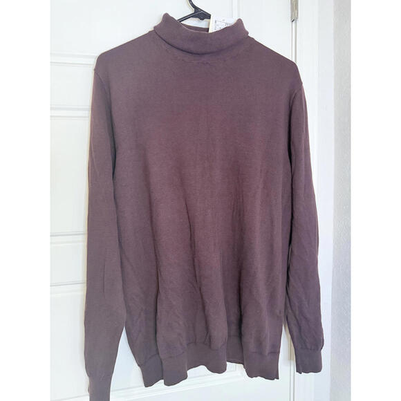 H&M Brown Turtleneck Sweater Size XL - Picture 3 of 3